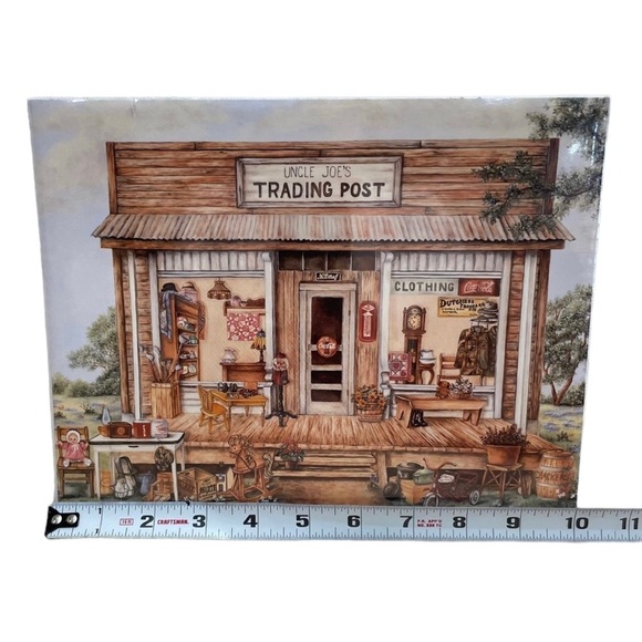 1994 Unopened Vintage SCAFA-TORNABENE ART Print of Uncle Joe’s Trading Post - Picture 6 of 9